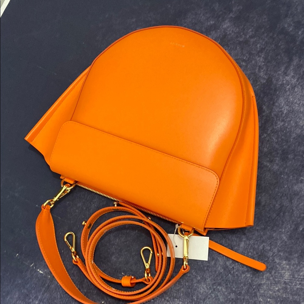 Wandler Vibrant Orange Shoulder Bag - Picture 5 of 9